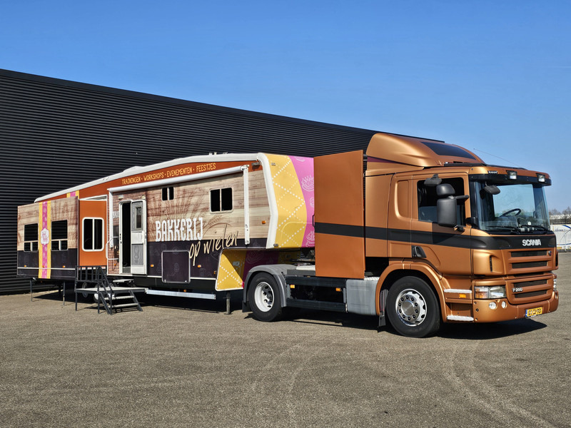 Scania P 280 + trailer - 2 X SLIDE OUT / CAMPER / WOHNMOBIL - Autocaravana: foto 1 Scania P 280 + trailer - 2 X SLIDE OUT / CAMPER / WOHNMOBIL - Autocaravana: foto 1