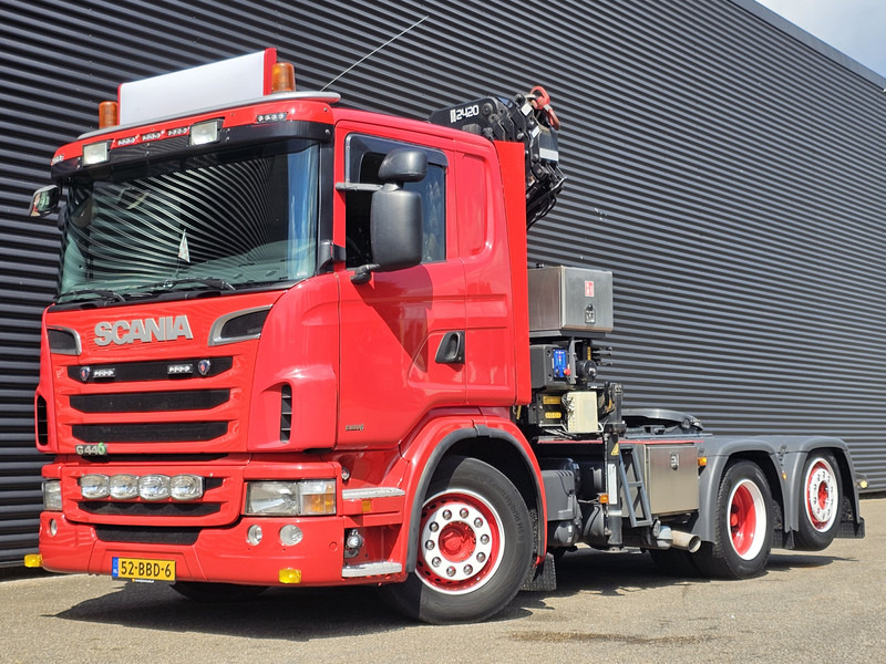 Leasing financiero de Scania G 440 A 6X2*4 / HMF 24 t/m CRANE / KRAN leasing Scania G 440 A 6X2*4 / HMF 24 t/m CRANE / KRAN: foto 10