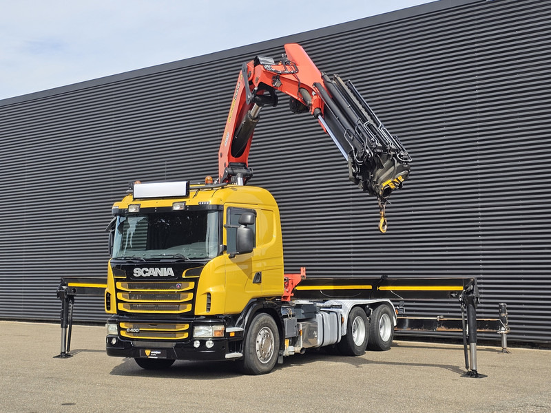 Scania G400 6x2 / PALFINGER PK 60002 / WINCH / BALLAST - Cabeza tractora: foto 5 Scania G400 6x2 / PALFINGER PK 60002 / WINCH / BALLAST - Cabeza tractora: foto 5