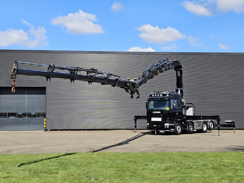 Scania R490 / 8x2 / HMF 85 TM CRANE / WINCH / JIB - Cabeza tractora: foto 5 Scania R490 / 8x2 / HMF 85 TM CRANE / WINCH / JIB - Cabeza tractora: foto 5