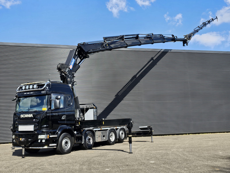 Scania R490 / 8x2 / HMF 85 TM CRANE / WINCH / JIB - Cabeza tractora: foto 1 Scania R490 / 8x2 / HMF 85 TM CRANE / WINCH / JIB - Cabeza tractora: foto 1