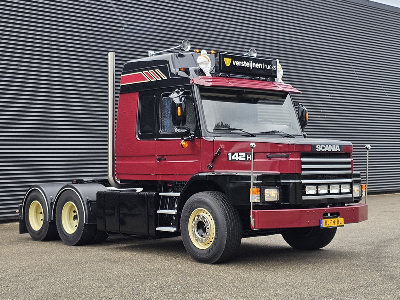 Cabeza tractora Scania T142.400 V8 / 6x2 BOOGIE / TORPEDO / HAUBER: foto 8