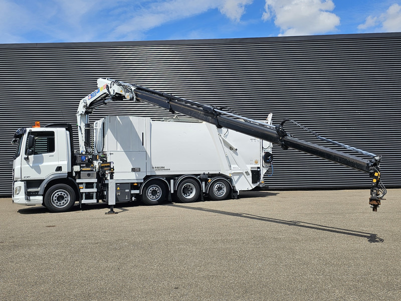 DAF CF 410 8X2/6 FAUN / BEKKER LAGRAM 16m3 / WAS INSTALLATIE - Camión de basura: foto 3 DAF CF 410 8X2/6 FAUN / BEKKER LAGRAM 16m3 / WAS INSTALLATIE - Camión de basura: foto 3
