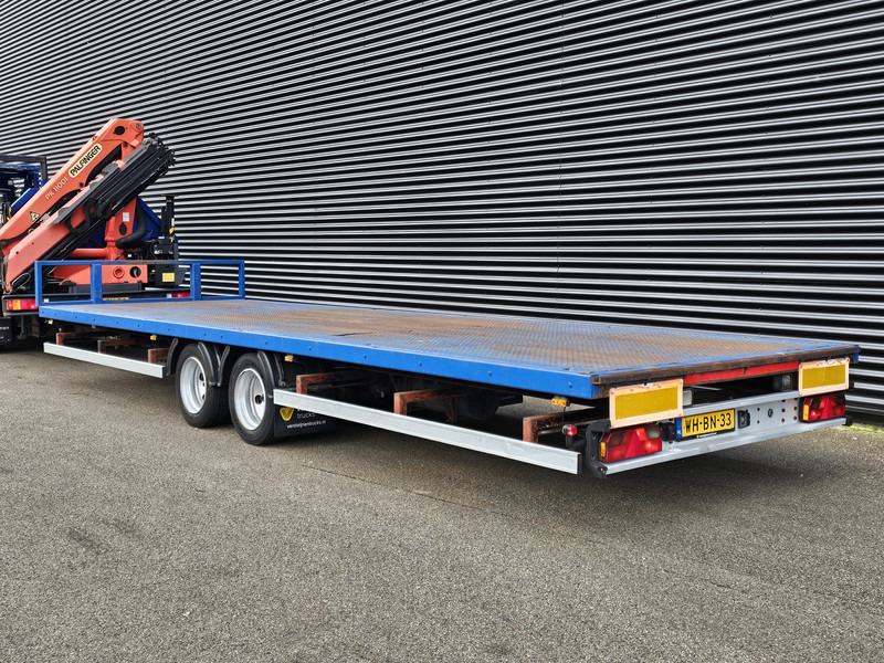 Camión caja abierta, Camión grúa DAF CF 75.310 / TRAILER + PALFINGER CRANE/KRAN: foto 17