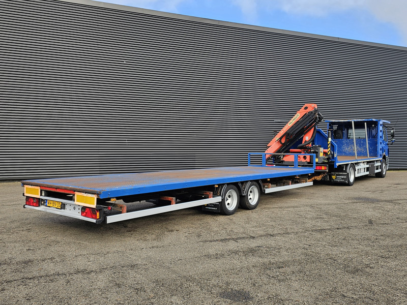 Camión caja abierta, Camión grúa DAF CF 75.310 / TRAILER + PALFINGER CRANE/KRAN: foto 10