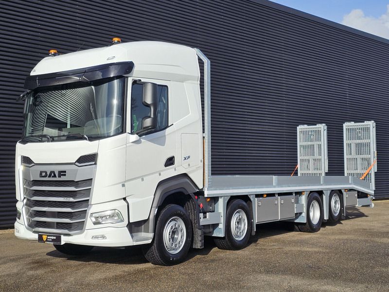 DAF XF 480 / 8x2 / OPRIJ- MACHINETRANSPORT / !!NEW!! - Grua de remolque autos: foto 1 DAF XF 480 / 8x2 / OPRIJ- MACHINETRANSPORT / !!NEW!! - Grua de remolque autos: foto 1