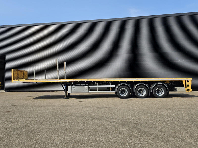 Floor FLUO-18-27F1 / LIFT AXLE / EXTENDABLE - Semirremolque plataforma/ Caja abierta: foto 4 Floor FLUO-18-27F1 / LIFT AXLE / EXTENDABLE - Semirremolque plataforma/ Caja abierta: foto 4