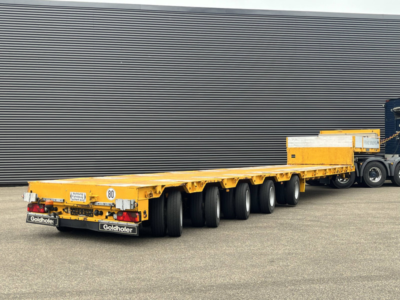 Goldhofer STZ-L 5-50/80 A / EXTENDABLE / 5 X STEERING AXLE - Góndola rebajadas semirremolque: foto 5 Goldhofer STZ-L 5-50/80 A / EXTENDABLE / 5 X STEERING AXLE - Góndola rebajadas semirremolque: foto 5