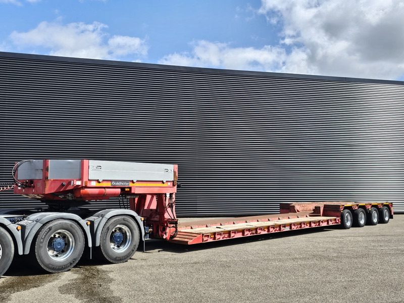Goldhofer STZ - VL4 - 46/80 / REMOVABLE NECK / LOW BED - Góndola rebajadas semirremolque: foto 1 Goldhofer STZ - VL4 - 46/80 / REMOVABLE NECK / LOW BED - Góndola rebajadas semirremolque: foto 1