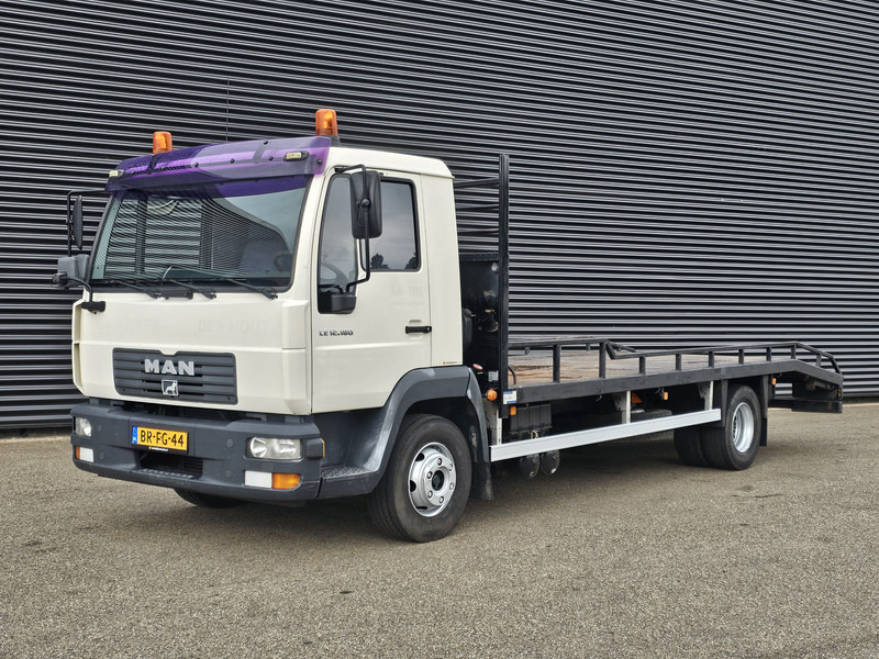 MAN LE 12.180 / OPRIJ / MACHINE TRANSPORT - Portavehículos camión: foto 1 MAN LE 12.180 / OPRIJ / MACHINE TRANSPORT - Portavehículos camión: foto 1