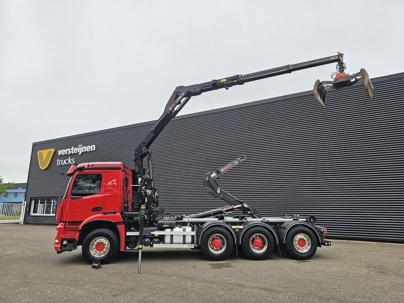 Mercedes-Benz AROCS 3645 8x4 / HIAB Z KRAAN + HAAKARM - Multibasculante camión, Camión grúa: foto 4 Mercedes-Benz AROCS 3645 8x4 / HIAB Z KRAAN + HAAKARM - Multibasculante camión, Camión grúa: foto 4