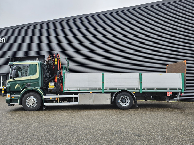 Camión caja abierta, Camión grúa Scania P320 / 4x2 / PALFINGER PK14002 / CRANE/KRAN: foto 9
