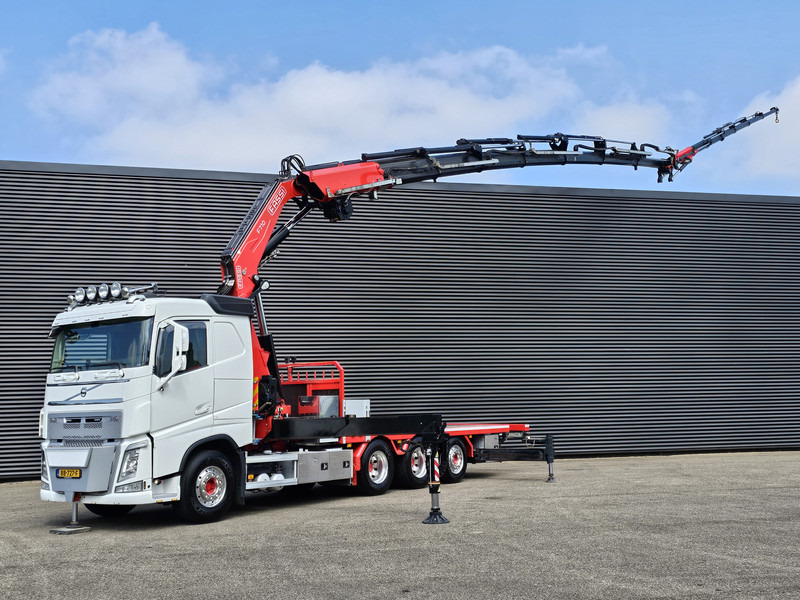 Volvo FH 540 8x4-4 / FASSI 71 t/m CRANE + JIB WINCH / KRAN / GRUA - Camión caja abierta, Camión grúa: foto 1 Volvo FH 540 8x4-4 / FASSI 71 t/m CRANE + JIB WINCH / KRAN / GRUA - Camión caja abierta, Camión grúa: foto 1