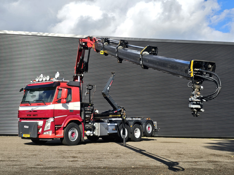 Volvo FM 420 8x2 / HIAB HOOKLIFT + 30 t/m CRANE - KRAN - Multibasculante camión, Camión grúa: foto 3 Volvo FM 420 8x2 / HIAB HOOKLIFT + 30 t/m CRANE - KRAN - Multibasculante camión, Camión grúa: foto 3