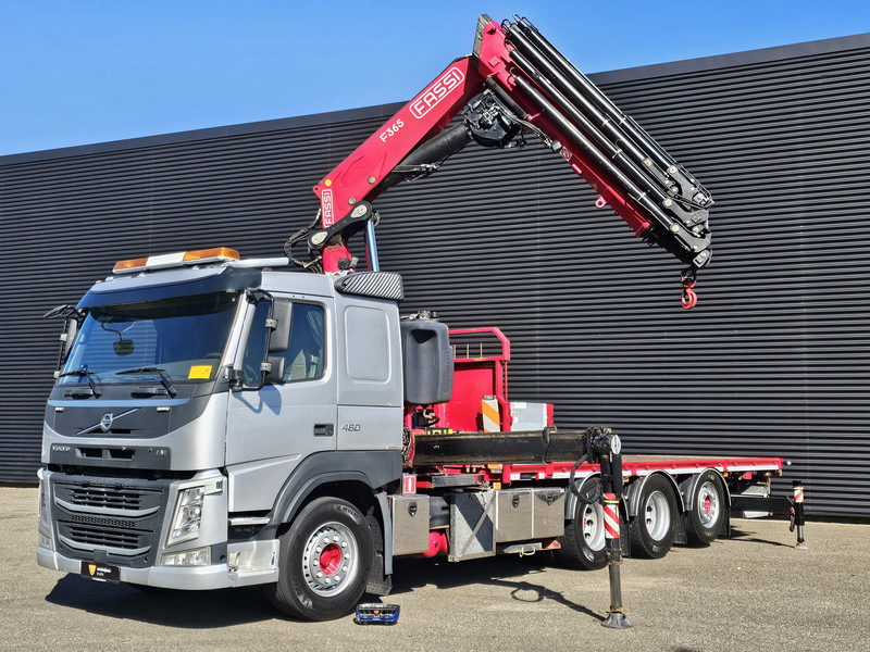 Volvo FM 460 8x4-4 / FASSI 36.5 t/m -8 x EXTENSION + WINCH - Camión caja abierta, Camión grúa: foto 5 Volvo FM 460 8x4-4 / FASSI 36.5 t/m -8 x EXTENSION + WINCH - Camión caja abierta, Camión grúa: foto 5