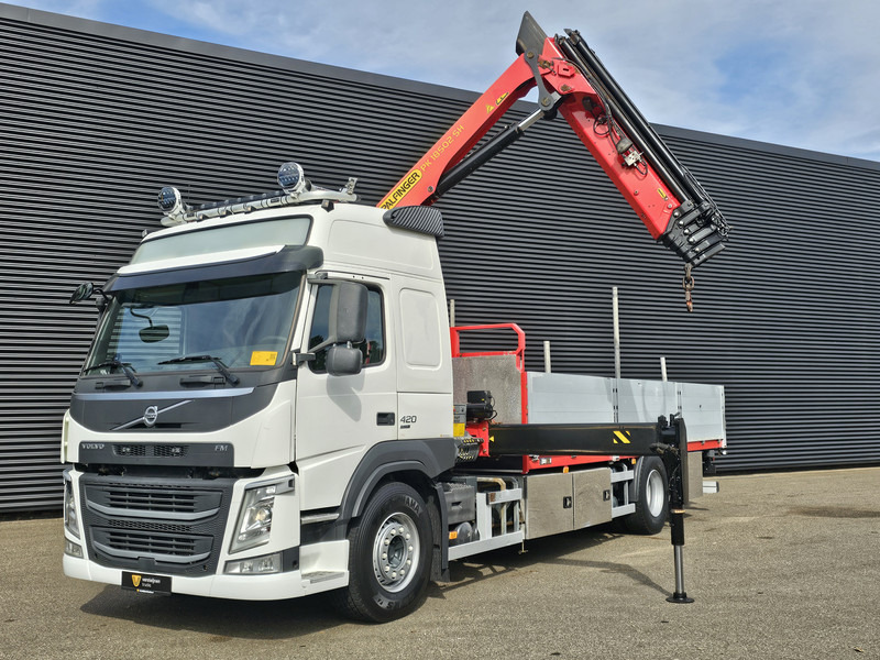 Volvo FM420 4x2 / PALFINGER 18502 - 17 mtr / CRANE / KRAN - Camión caja abierta, Camión grúa: foto 5 Volvo FM420 4x2 / PALFINGER 18502 - 17 mtr / CRANE / KRAN - Camión caja abierta, Camión grúa: foto 5