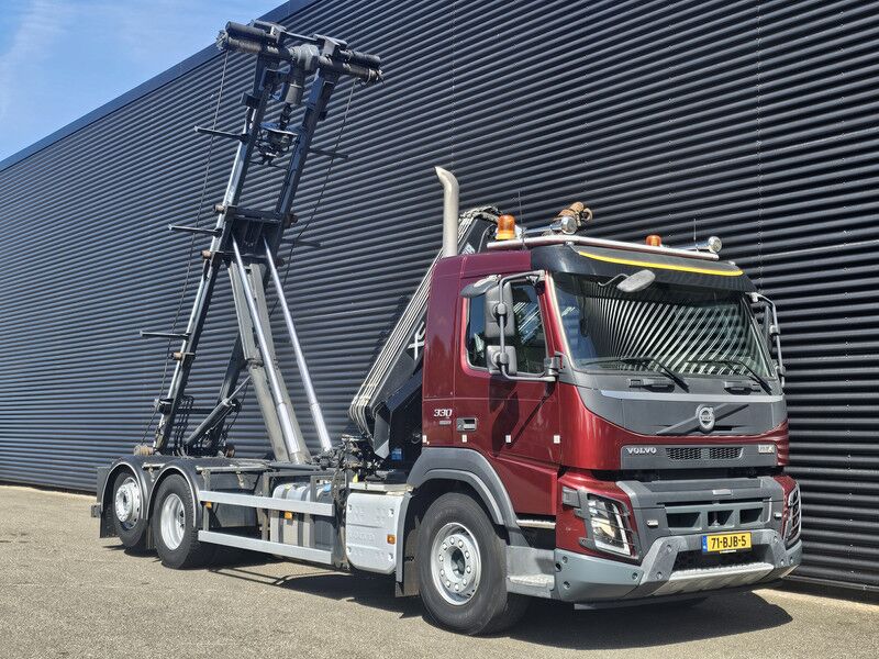 Camión con equipo de cable, Camión grúa Volvo FMX 330 6x2*4 / HIAB CRANE KRAN / CONTAINER SYSTEM: foto 7 Camión con equipo de cable, Camión grúa Volvo FMX 330 6x2*4 / HIAB CRANE KRAN / CONTAINER SYSTEM: foto 7