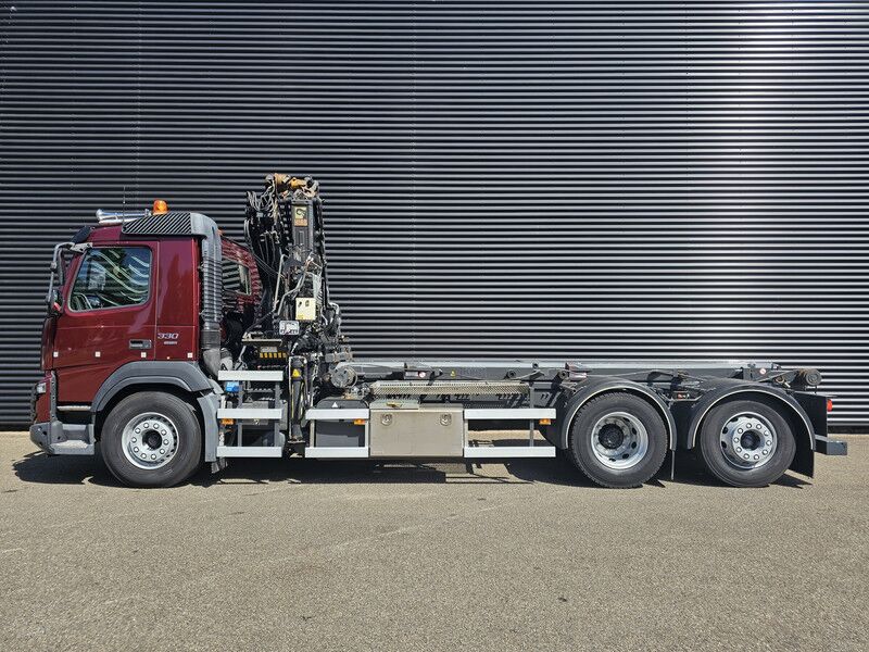 Camión con equipo de cable, Camión grúa Volvo FMX 330 6x2*4 / HIAB CRANE KRAN / CONTAINER SYSTEM: foto 14 Camión con equipo de cable, Camión grúa Volvo FMX 330 6x2*4 / HIAB CRANE KRAN / CONTAINER SYSTEM: foto 14