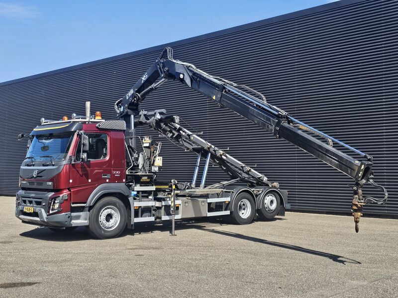Volvo FMX 330 6x2*4 / HIAB CRANE KRAN / CONTAINER SYSTEM - Camión con equipo de cable, Camión grúa: foto 5 Volvo FMX 330 6x2*4 / HIAB CRANE KRAN / CONTAINER SYSTEM - Camión con equipo de cable, Camión grúa: foto 5
