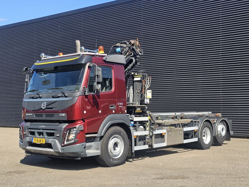 Camión con equipo de cable, Camión grúa Volvo FMX 330 6x2*4 / HIAB CRANE KRAN / CONTAINER SYSTEM: foto 16 Camión con equipo de cable, Camión grúa Volvo FMX 330 6x2*4 / HIAB CRANE KRAN / CONTAINER SYSTEM: foto 16