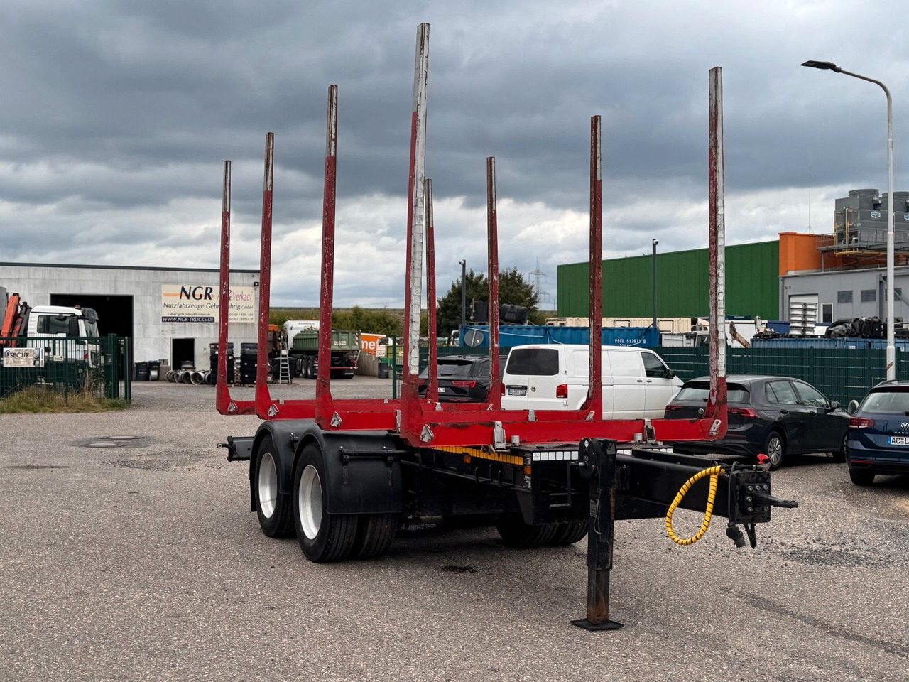 Goldhofer Glogger 2 Achser 14,5 m 18 to. Holztransporter - Remolque maderero: foto 4 Goldhofer Glogger 2 Achser 14,5 m 18 to. Holztransporter - Remolque maderero: foto 4