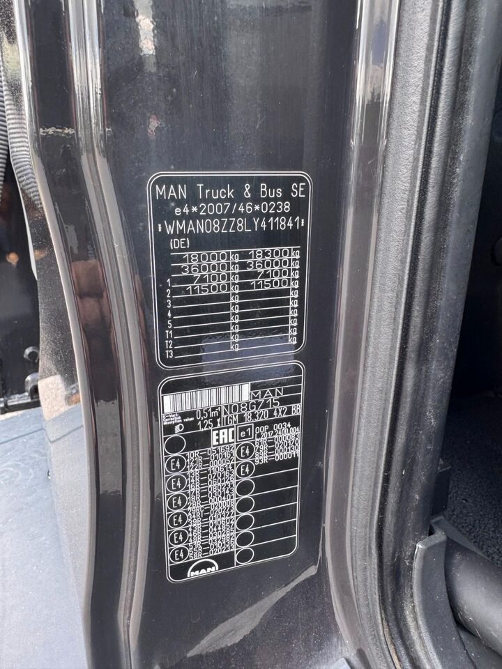 MAN 18.320 4X2 Meiller 3. Seitenkipper Top Zustand - Volquete camión: foto 3 MAN 18.320 4X2 Meiller 3. Seitenkipper Top Zustand - Volquete camión: foto 3