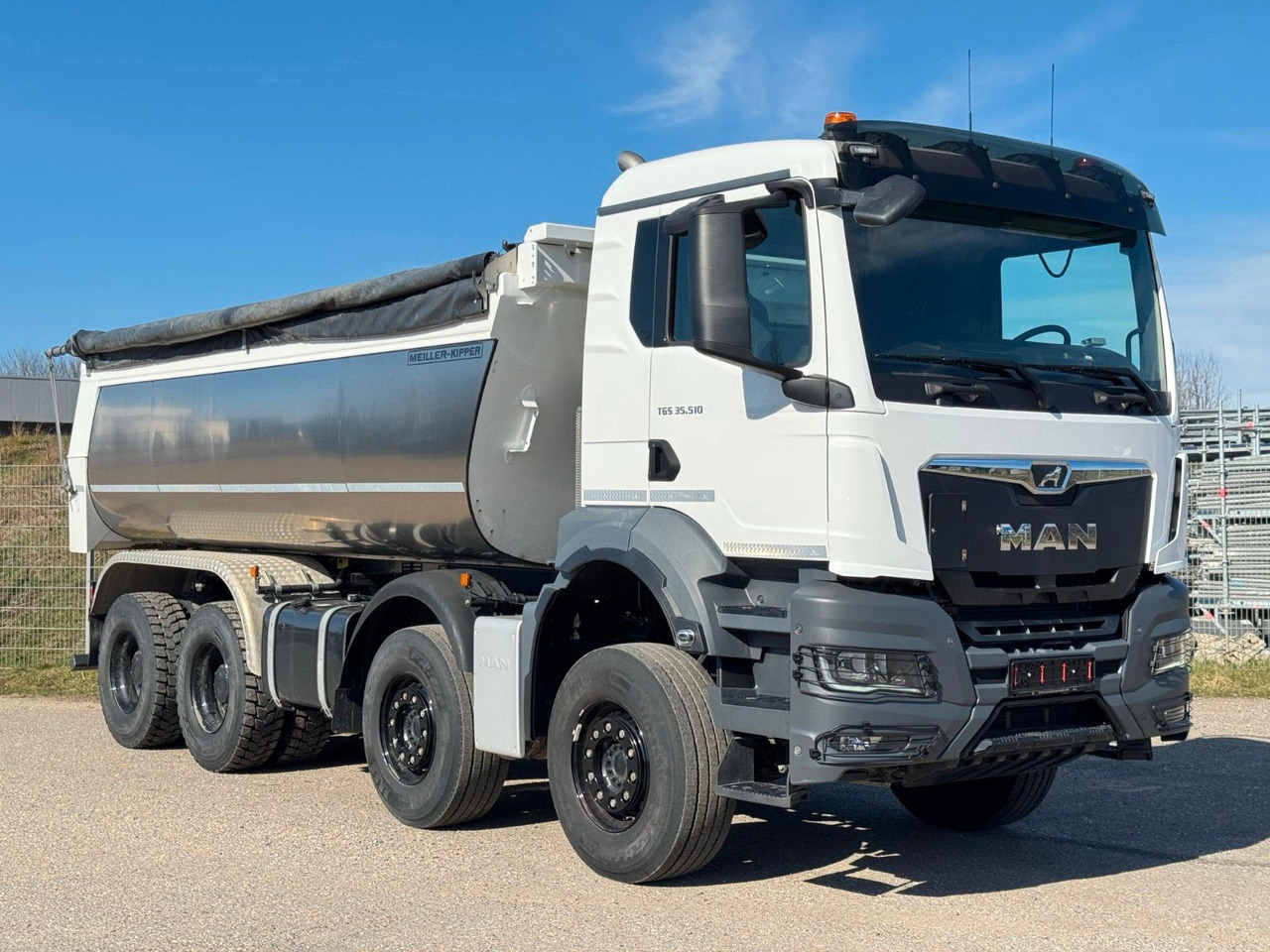 MAN 35.510 TGS Meiller P430 Thermomulde Top Zustand! - Volquete camión: foto 5 MAN 35.510 TGS Meiller P430 Thermomulde Top Zustand! - Volquete camión: foto 5
