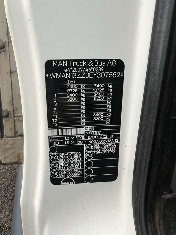 MAN 8.180 4X2 offene Pritsche MAN 8.180 4X2 offene Pritsche - Caja abierta furgoneta: foto 3 MAN 8.180 4X2 offene Pritsche MAN 8.180 4X2 offene Pritsche - Caja abierta furgoneta: foto 3