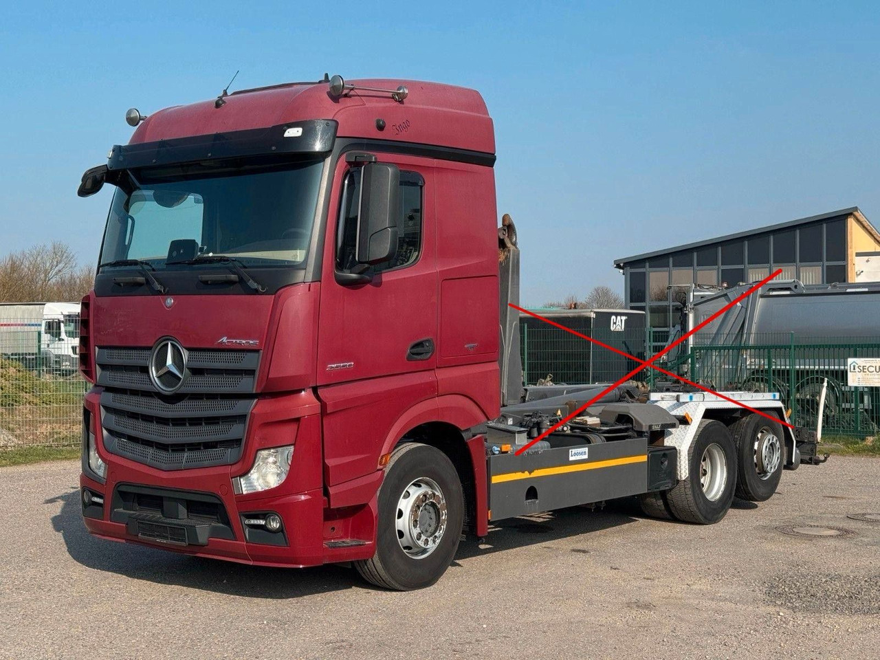 Mercedes-Benz 2558 6x2 Fahrgestell Chassis | Retarder | Klima - Chasis camión: foto 3 Mercedes-Benz 2558 6x2 Fahrgestell Chassis | Retarder | Klima - Chasis camión: foto 3