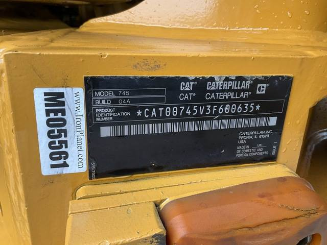CAT 745 - Dúmper articulado: foto 5 CAT 745 - Dúmper articulado: foto 5