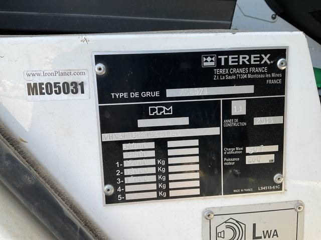 Terex AC60/3 - Grúa todo terreno: foto 5 Terex AC60/3 - Grúa todo terreno: foto 5