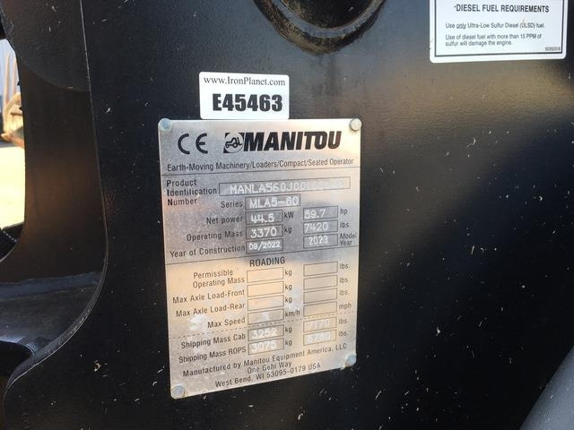 Manitou MLA5-60 H-Z - Cargadora de ruedas: foto 5 Manitou MLA5-60 H-Z - Cargadora de ruedas: foto 5