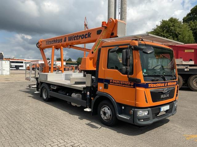 MAN TGL8.180 - Camión con plataforma elevadora: foto 4 MAN TGL8.180 - Camión con plataforma elevadora: foto 4