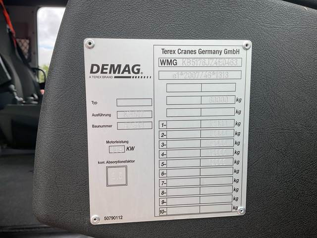 Terex Demag AC250-5 - Grúa todo terreno: foto 5 Terex Demag AC250-5 - Grúa todo terreno: foto 5