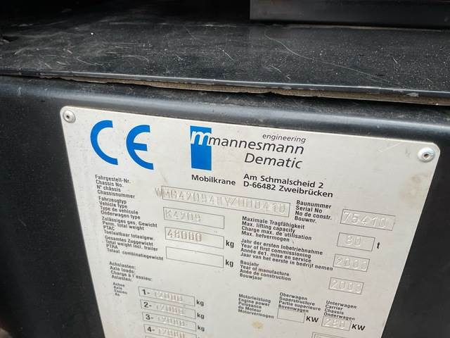 Grúa todo terreno Terex Demag AC80-1: foto 6