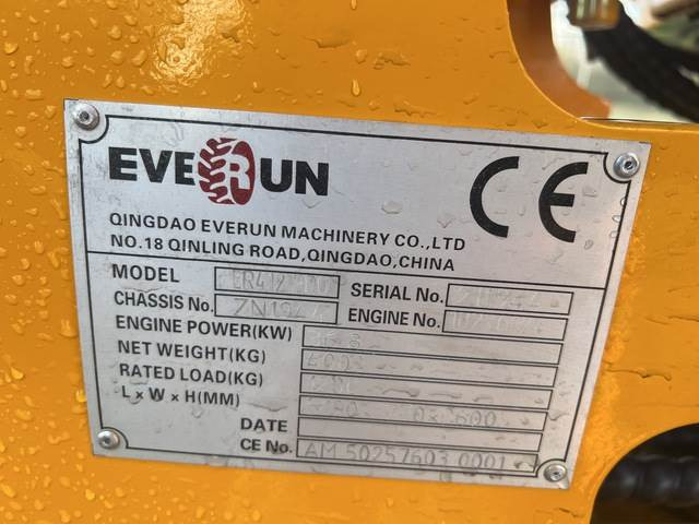 Everun ER412 Pro - Cargadora de ruedas: foto 5 Everun ER412 Pro - Cargadora de ruedas: foto 5