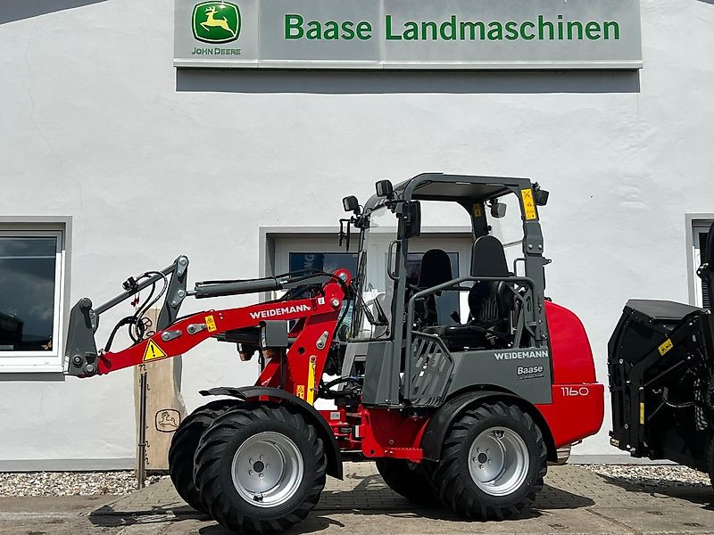 Weidemann 1160 StVZO + Front- u. Heckscheibe - Cargadora de ruedas: foto 1 Weidemann 1160 StVZO + Front- u. Heckscheibe - Cargadora de ruedas: foto 1