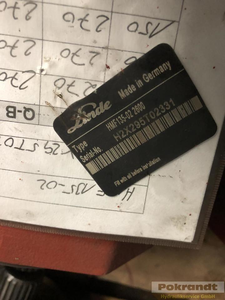 Linde HMF 135 02 2600 - Motor hidráulico: foto 2 Linde HMF 135 02 2600 - Motor hidráulico: foto 2