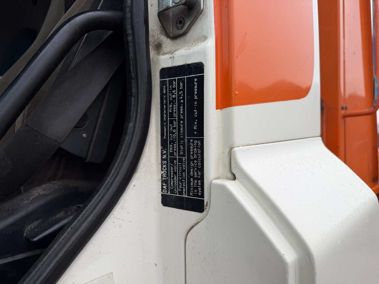 Portacontenedor de cadenas camión para transporte de contenedores DAF CF 75.310: foto 14 Portacontenedor de cadenas camión para transporte de contenedores DAF CF 75.310: foto 14