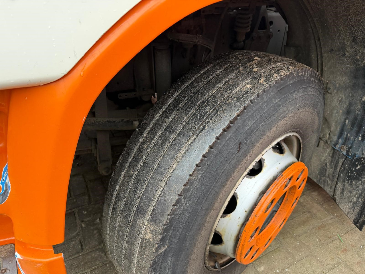 Portacontenedor de cadenas camión para transporte de contenedores DAF CF 75.310: foto 9 Portacontenedor de cadenas camión para transporte de contenedores DAF CF 75.310: foto 9