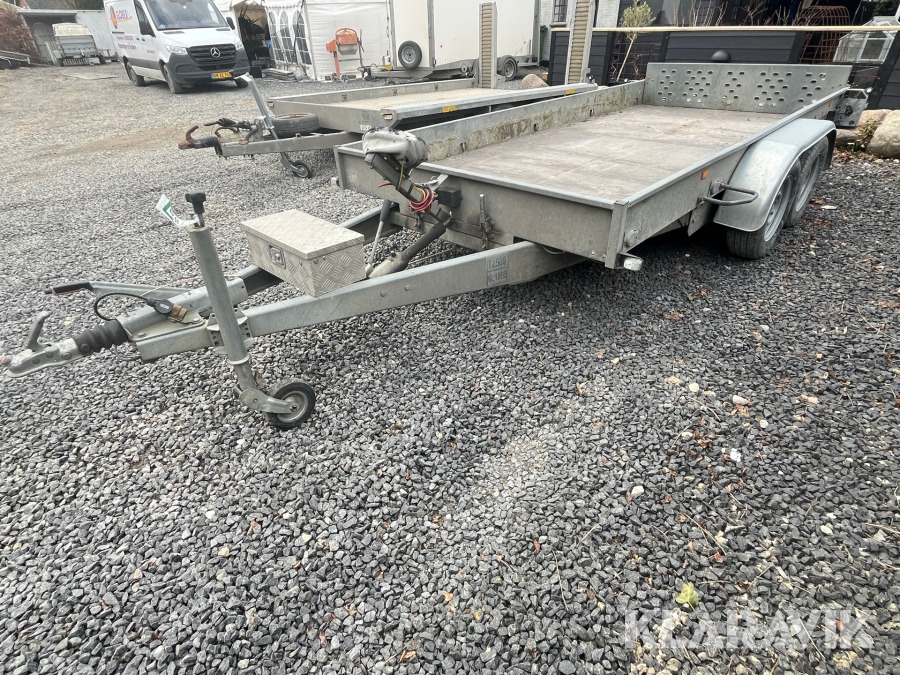 Maskintrailer Brenderup B26 - Remolque: foto 1 Maskintrailer Brenderup B26 - Remolque: foto 1
