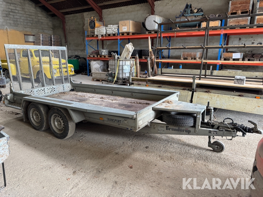 Maskintrailer Brenderup MT 3651 HH - Remolque: foto 3 Maskintrailer Brenderup MT 3651 HH - Remolque: foto 3