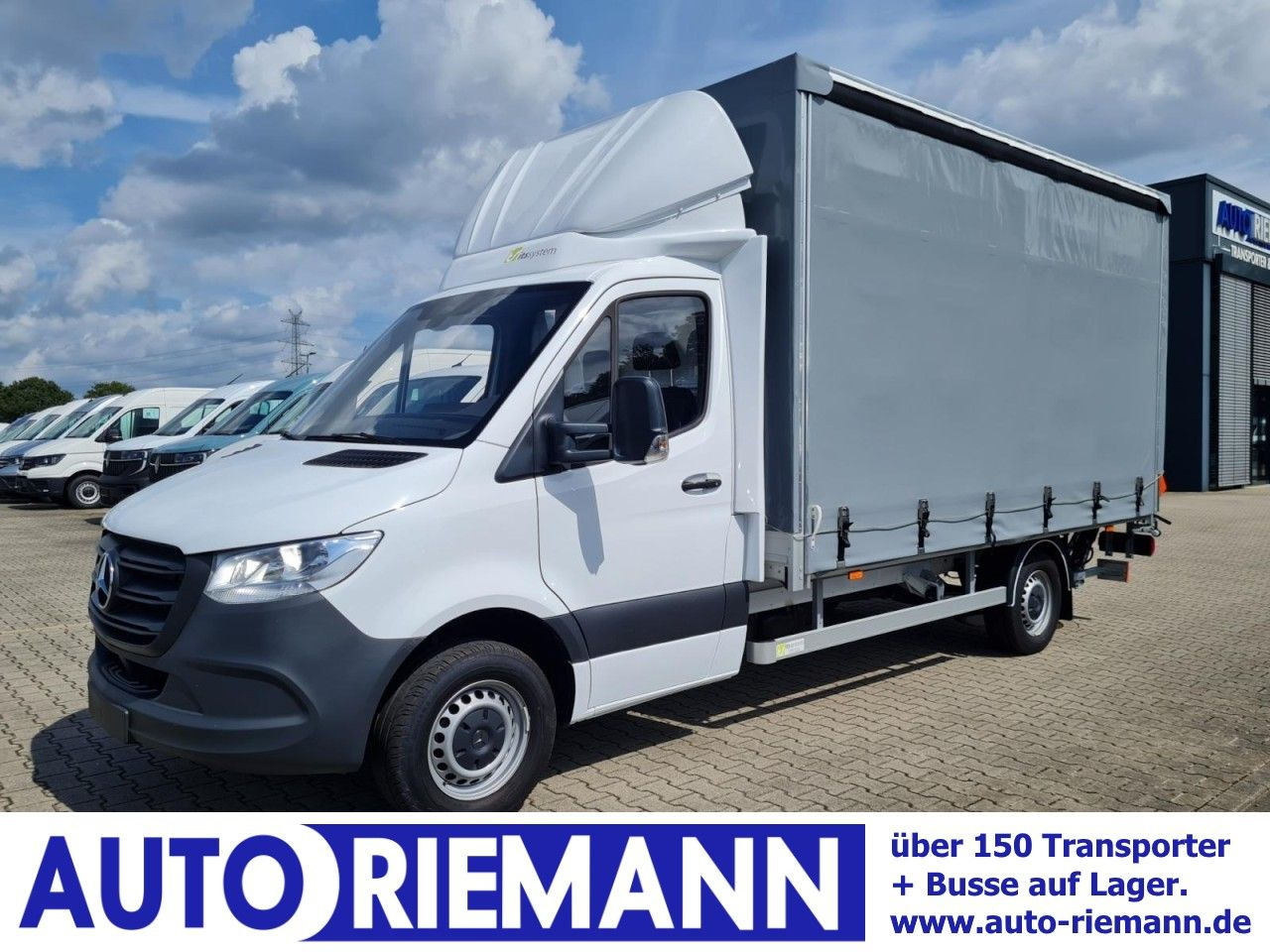 Mercedes-Benz Sprinter 315 Cdi Pritsche Schiebe Plane LBW KLIM - Furgoneta con caja de lona: foto 1 Mercedes-Benz Sprinter 315 Cdi Pritsche Schiebe Plane LBW KLIM - Furgoneta con caja de lona: foto 1
