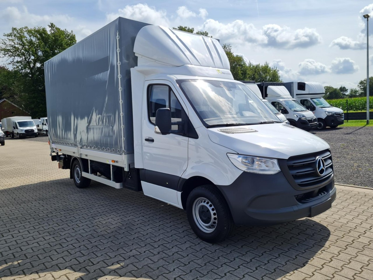 Mercedes-Benz Sprinter 315 RWD Pritsche Schiebe Plane LBW KLIMA TEMPOMAT - Furgoneta con caja de lona: foto 4 Mercedes-Benz Sprinter 315 RWD Pritsche Schiebe Plane LBW KLIMA TEMPOMAT - Furgoneta con caja de lona: foto 4