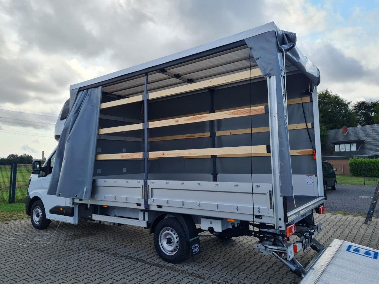 Furgoneta con caja de lona Renault Master Pritsche 2x Schiebe Plane Schlafkab LBW: foto 22