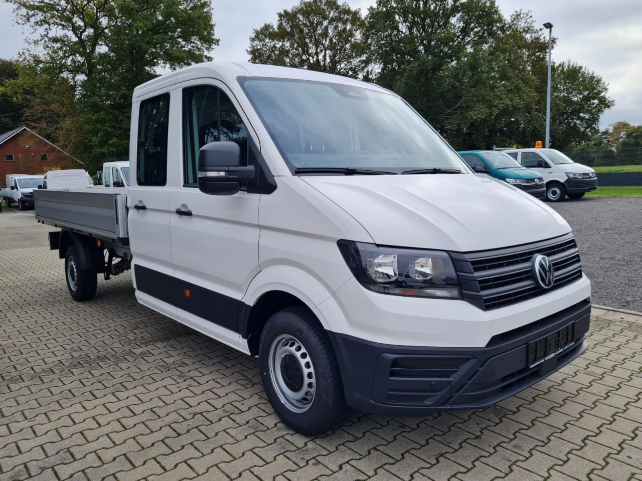 Volkswagen Crafter 35 Doka TDI Pritsche L4 Kamera, AHK - Caja abierta furgoneta, Furgoneta combi: foto 3 Volkswagen Crafter 35 Doka TDI Pritsche L4 Kamera, AHK - Caja abierta furgoneta, Furgoneta combi: foto 3