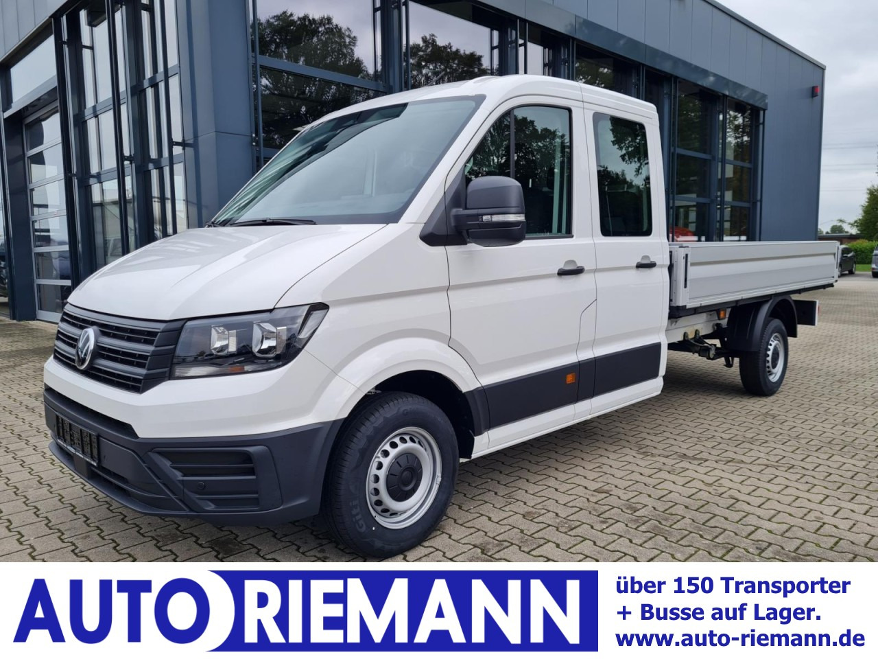 Volkswagen Crafter 35 Doka TDI Pritsche L4 Kamera, AHK - Caja abierta furgoneta, Furgoneta combi: foto 1 Volkswagen Crafter 35 Doka TDI Pritsche L4 Kamera, AHK - Caja abierta furgoneta, Furgoneta combi: foto 1