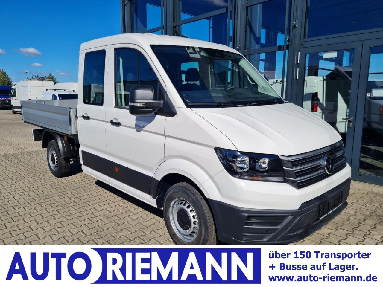Volkswagen Crafter 35 Doka TDI Pritsche MR KLIMA TEMPOMAT - Caja abierta furgoneta, Furgoneta combi: foto 1 Volkswagen Crafter 35 Doka TDI Pritsche MR KLIMA TEMPOMAT - Caja abierta furgoneta, Furgoneta combi: foto 1