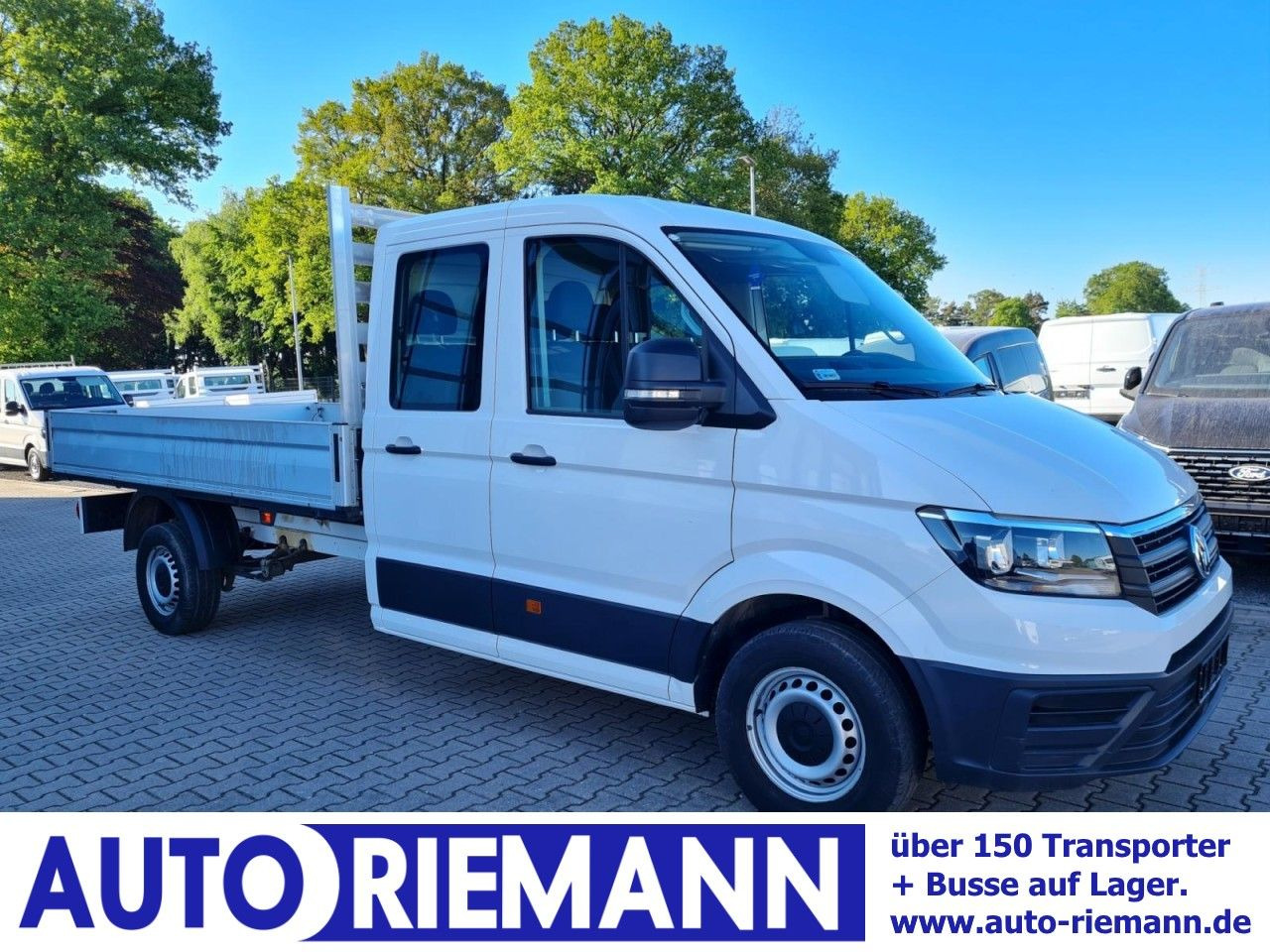 Volkswagen Crafter 35 Doka TDI lang AHK Klima - Caja abierta furgoneta, Furgoneta combi: foto 1 Volkswagen Crafter 35 Doka TDI lang AHK Klima - Caja abierta furgoneta, Furgoneta combi: foto 1