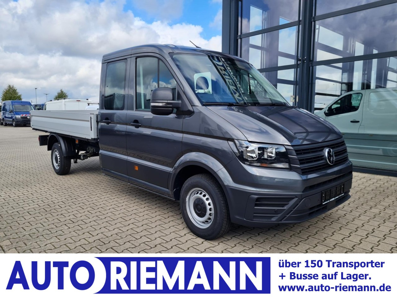 Volkswagen Crafter 35 Pritsche DoKa MAXI L4 KLIMA TEMPOMAT - Caja abierta furgoneta, Furgoneta combi: foto 1 Volkswagen Crafter 35 Pritsche DoKa MAXI L4 KLIMA TEMPOMAT - Caja abierta furgoneta, Furgoneta combi: foto 1